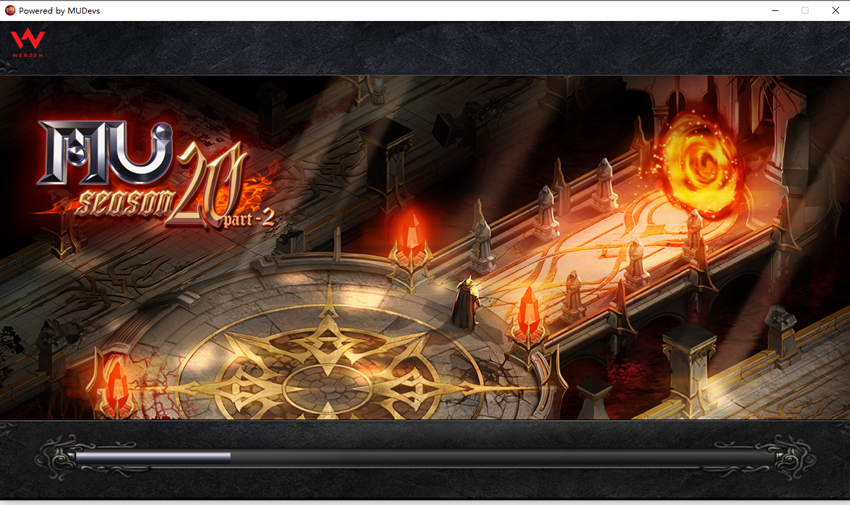  奇迹MU单机版S20解压即玩绿色一键端-启动界面 